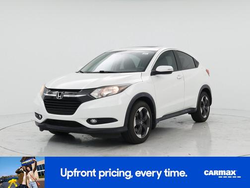 White 2018 Honda HR-V EX