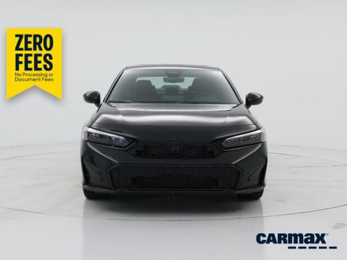 Black 2025 Honda Civic Hybrid Sport Touring