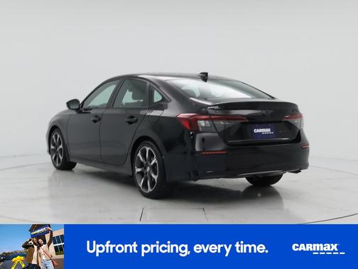Black 2025 Honda Civic Hybrid Sport Touring