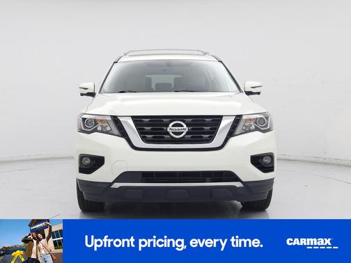 White 2020 Nissan Pathfinder Platinum