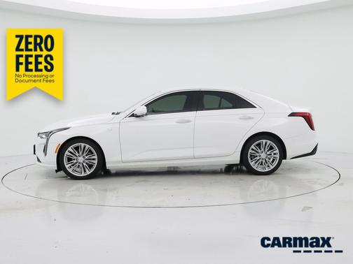White 2025 Cadillac CT4 Premium Luxury