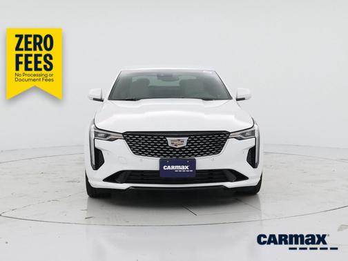 White 2025 Cadillac CT4 Premium Luxury