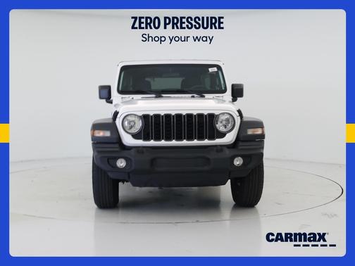 White 2025 Jeep Wrangler Sport