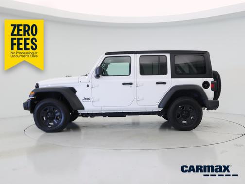 White 2025 Jeep Wrangler Sport