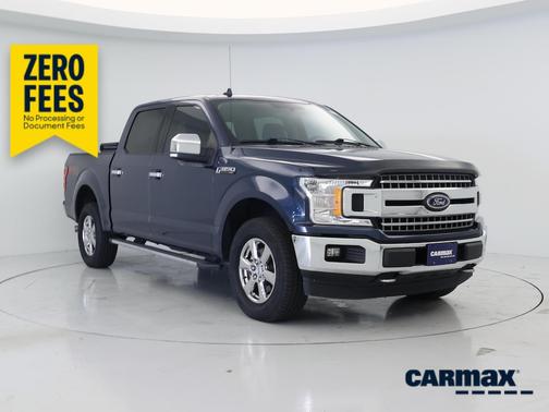 Blue 2018 Ford F-150 XLT