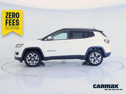 White 2020 Jeep Compass Limited