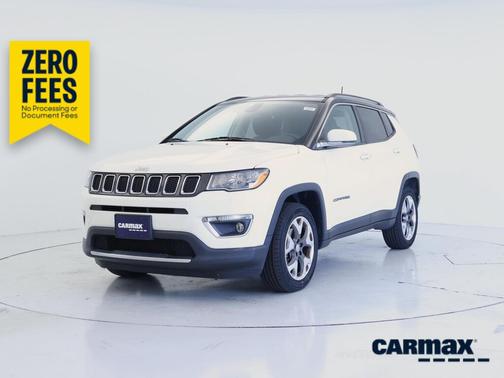 White 2020 Jeep Compass Limited