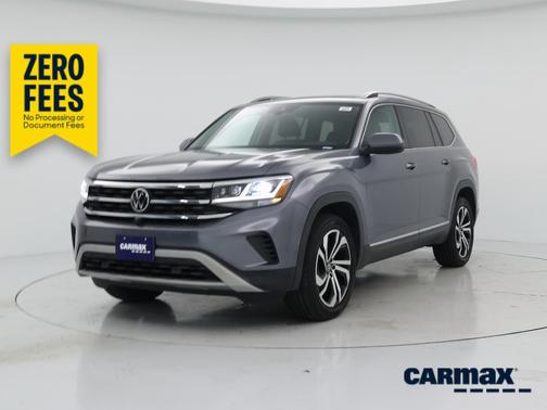 Gray 2021 Volkswagen Atlas SEL Premium