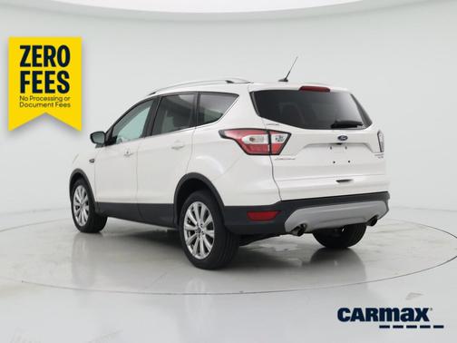 White 2017 Ford Escape Titanium