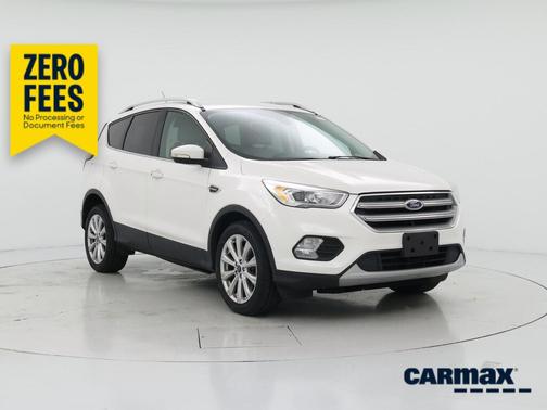 White 2017 Ford Escape Titanium