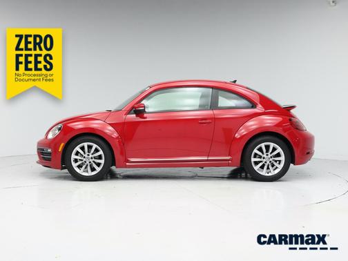 Red 2017 Volkswagen Beetle SE