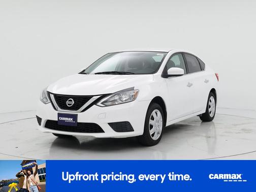 White 2017 Nissan Sentra SV