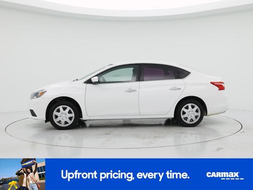 White 2017 Nissan Sentra SV