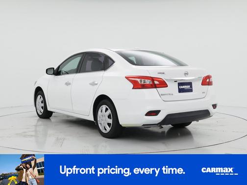 White 2017 Nissan Sentra SV