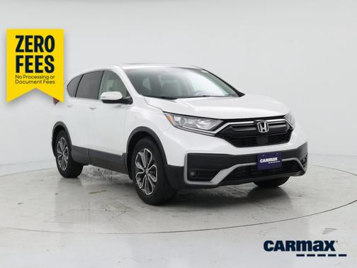 White 2021 Honda CR-V EX-L