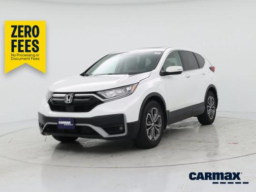 White 2021 Honda CR-V EX-L