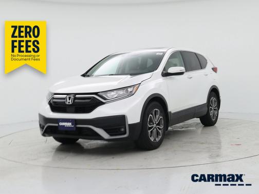 White 2021 Honda CR-V EX-L