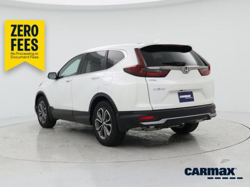 White 2021 Honda CR-V EX-L