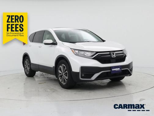 White 2021 Honda CR-V EX-L