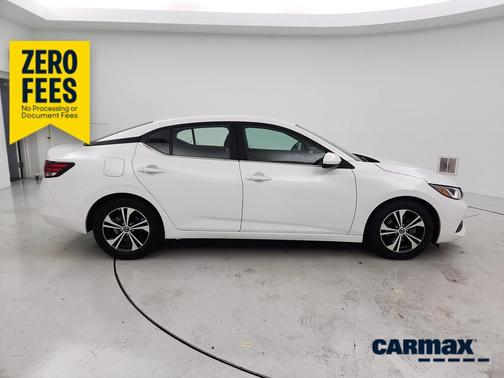 White 2023 Nissan Sentra SV