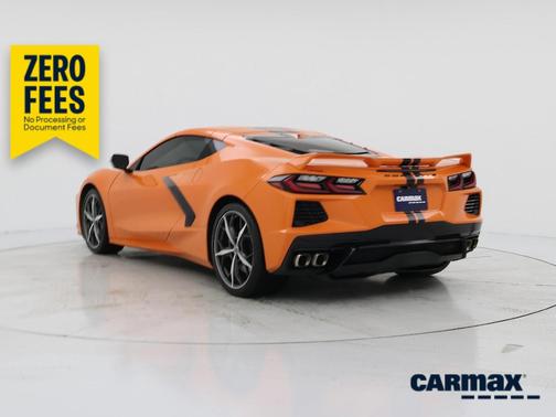 Orange 2023 Chevrolet Corvette Stingray 3LT