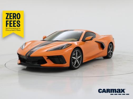 Orange 2023 Chevrolet Corvette Stingray 3LT