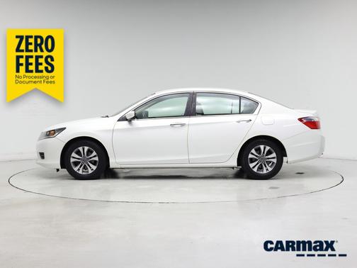 White 2015 Honda Accord LX