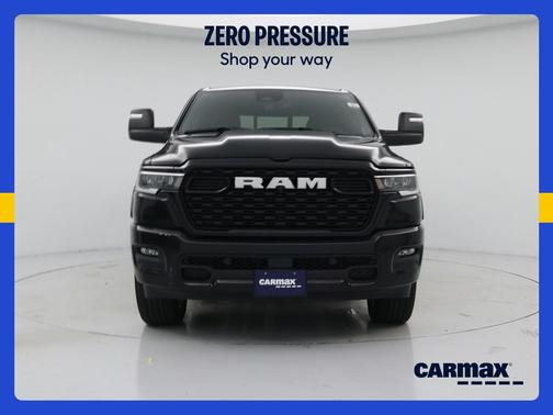 Black 2025 RAM 1500 Bighorn
