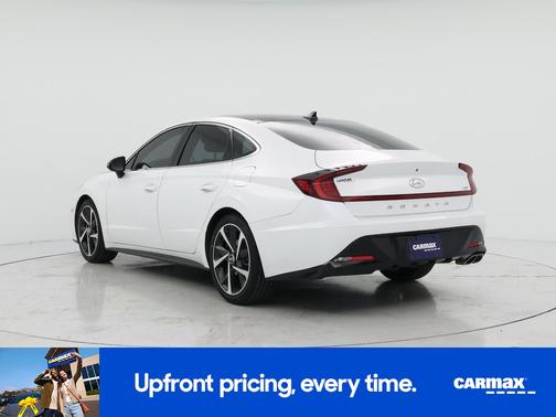 White 2022 Hyundai SONATA SEL Plus
