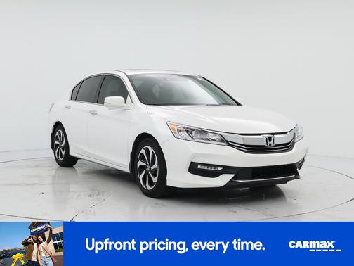 White 2016 Honda Accord EX-L