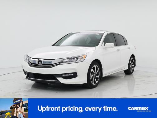 White 2016 Honda Accord EX-L