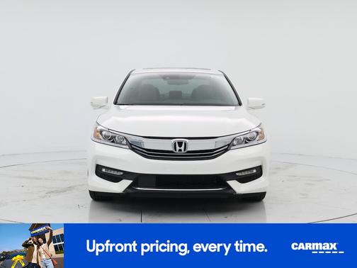 White 2016 Honda Accord EX-L