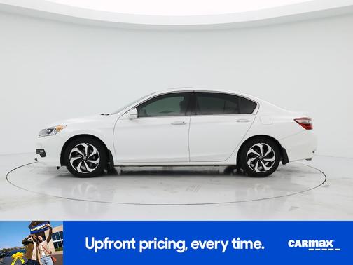 White 2016 Honda Accord EX-L