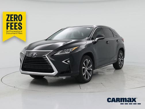Black 2019 Lexus RX 450h