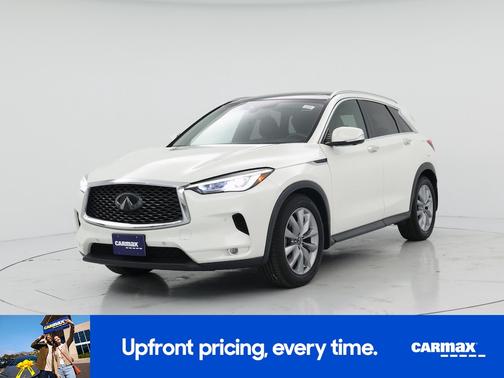 White 2021 INFINITI QX50 Essential