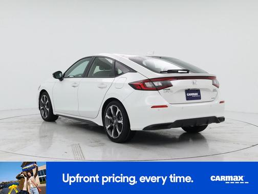 White 2025 Honda Civic Hybrid Sport Touring