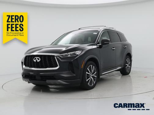 Black 2023 INFINITI QX60 Sensory