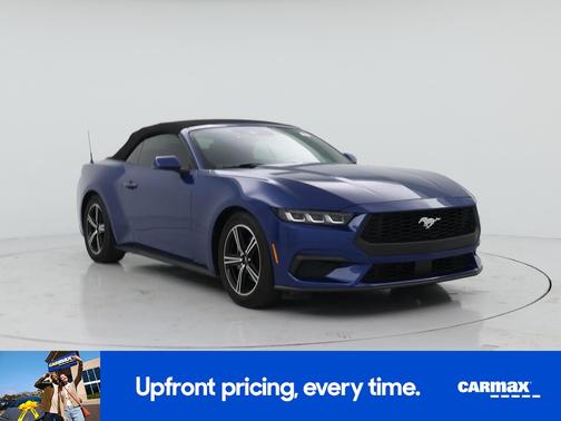 Blue 2024 Ford Mustang Ecoboost Premium