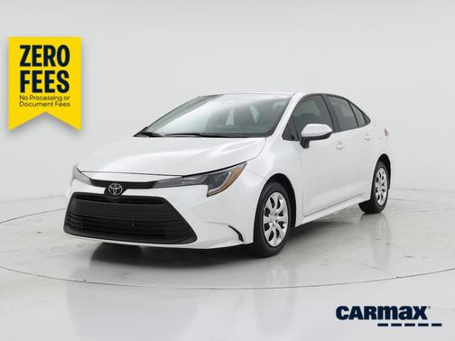 White 2023 Toyota Corolla LE