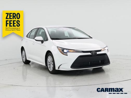 White 2023 Toyota Corolla LE