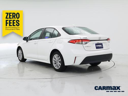 White 2023 Toyota Corolla LE