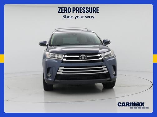 Blue 2019 Toyota Highlander Limited