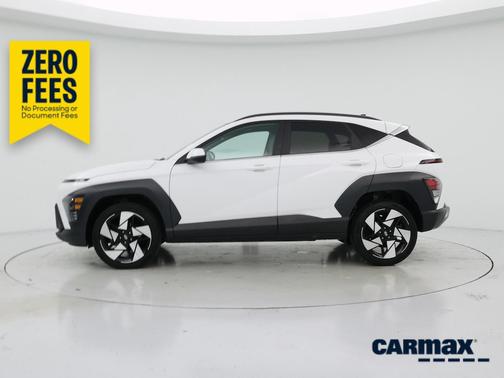 White 2024 Hyundai KONA Limited