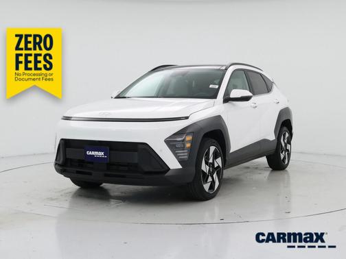 White 2024 Hyundai KONA Limited