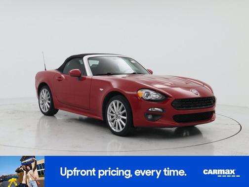 Red 2019 FIAT 124 Spider Lusso