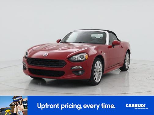 Red 2019 FIAT 124 Spider Lusso