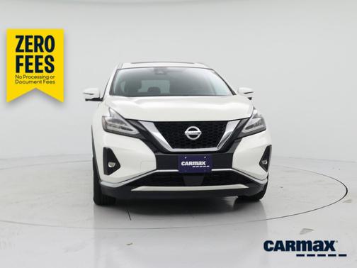 White 2021 Nissan Murano Platinum