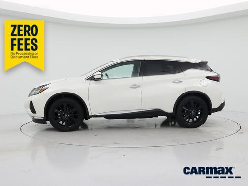 White 2021 Nissan Murano Platinum