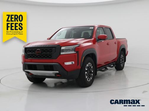 Red 2024 Nissan Frontier PRO-X