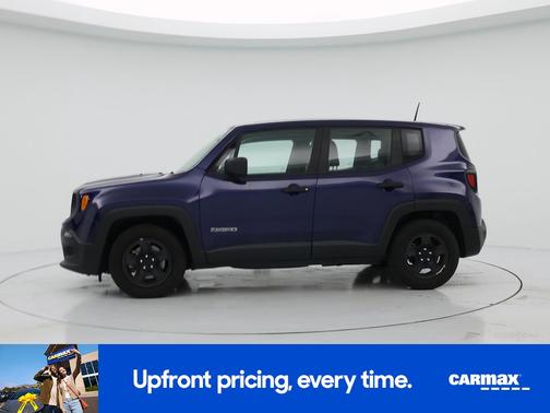 Blue 2017 Jeep Renegade Sport